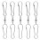 10 Pcs Sewing Hooks And Eyes Closure For Bra Cape Stole 1