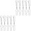 10 Pcs Sewing Hooks And Eyes Closure For Bra Cape Stole 3