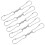 10 Pcs Sewing Hooks And Eyes Closure For Bra Cape Stole 11