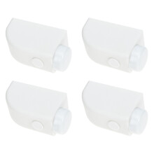 8 Pcs Sliding Sash Stopper Window Safety Lock For White Doors