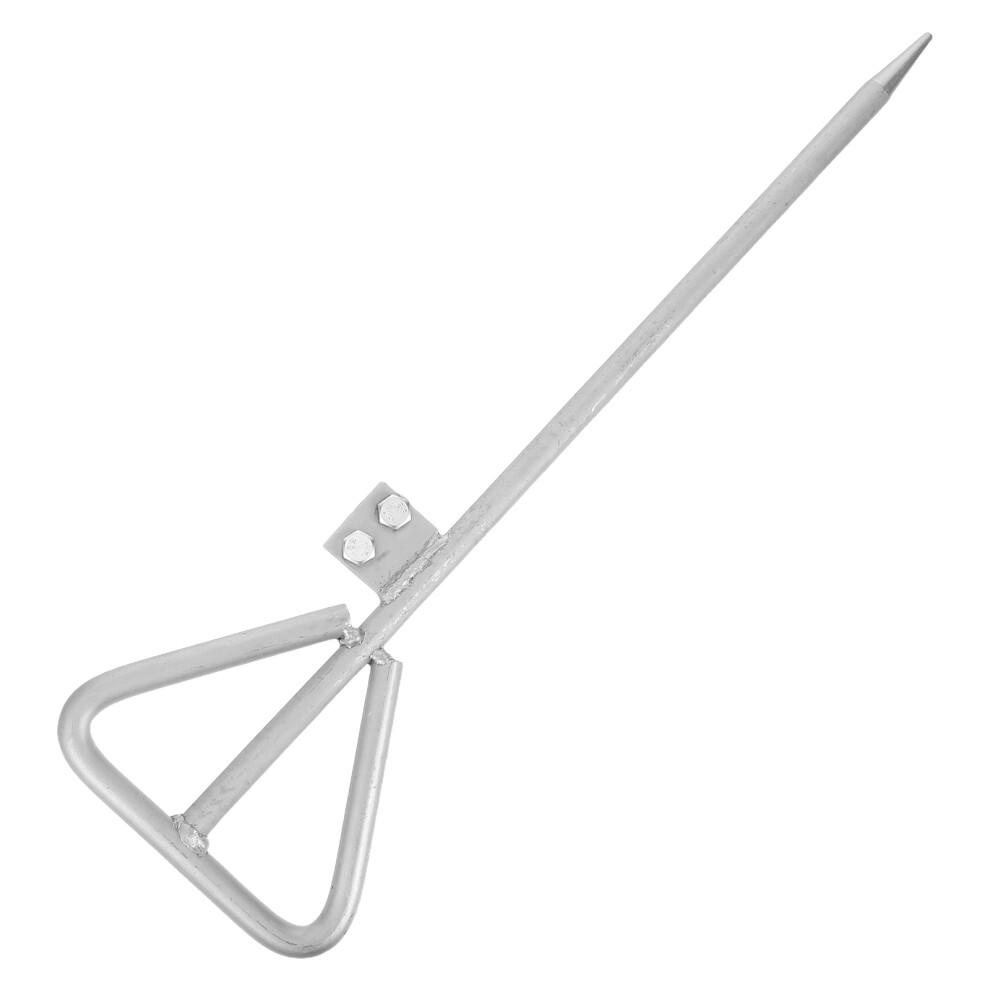 2Pcs Galvanized Iron Grounding Rod For Safe Electrical Operation 033394912437