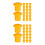 80 Pcs Plastic Rebar Caps Mushroom Design Durable Safety Covers 9