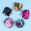 10Pièces -Monnaie Coloré Zippé Rangement 9