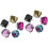 10Pièces -Monnaie Coloré Zippé Rangement 4