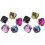 10Pièces -Monnaie Coloré Zippé Rangement 2