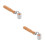 Handheld Seam Roller Stainless Steel Wood Handle For Wallpaper 7