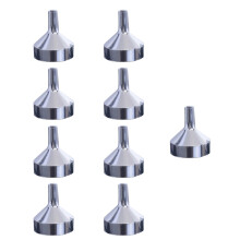 18 Pcs Portable Metal Funnels For Perfume Essential Oil Transfer
