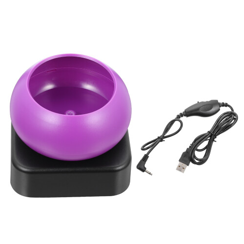4Pièces Dispositif De Filage De Perles Durable Violet Pour Bricolage