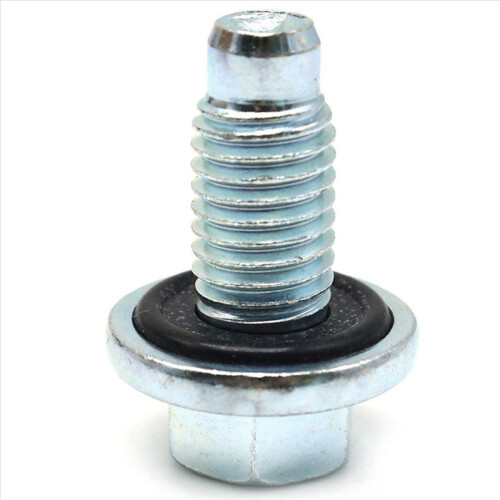 Oliebundsaftapningspropbolt med O-ring til 1
