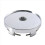 Set med 4 kromade navkapslar för nav, universal, plast, 60 mm 3