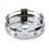 Set med 4 kromade navkapslar för nav, universal, plast, 60 mm 4
