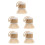 5Pcs Natural Dish Brush With Handle For Kitchen Cleaning Pots Pans 7