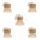 5Pcs Natural Dish Brush With Handle For Kitchen Cleaning Pots Pans 9