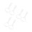 6 Pcs Pull Up Rings For Playpen Infant Nursery Crib Stand 8