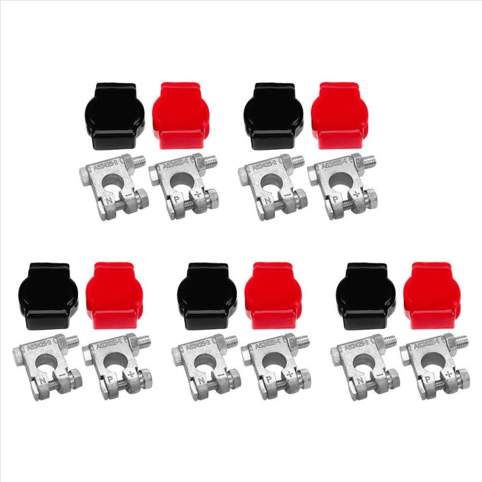 Battery Terminal Negative & Positive With Cover Made Of Alloy Kit 4853702871203