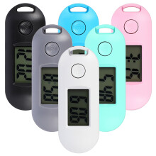 12 Pcs Digital Keychain Watches Luminous Portable For Student Exam