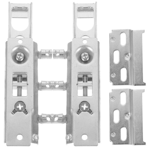 2 Sets Kitchen Cabinet Door Hinges Hidden Cold-Rolled Steel