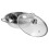 2Stk Geteilte Hotpot Töpfe Aus Glasfaser Silber, , 1