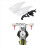 Motocross Handguard Motorcycle Hand Guard Protector White 5