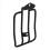 Motorcycle Rack Backrest Rear for (Black) 5