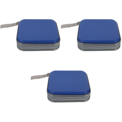 3 Pcs 40 Capacity Cd Case For Movie Storage And Dvd Organization 2