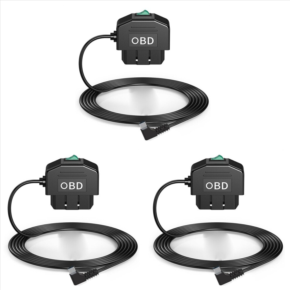 Dash Cam Obd Hardwire Kit,With Obd Power Cable 12-24V To 5V/3A 4853702867541