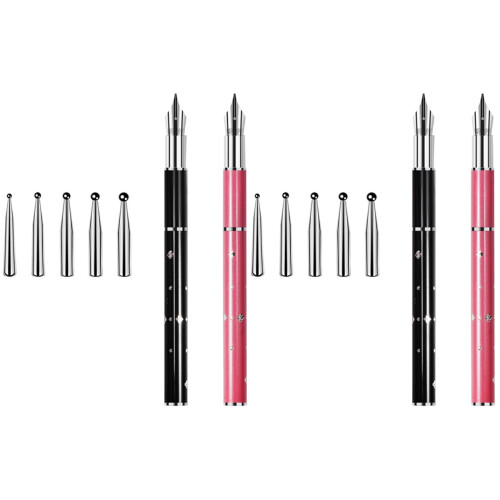 4 Pcs Manicure Tool Kit With 5 Heads Replaceable Nail Art Pens 1