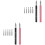 4 Pcs Manicure Tool Kit With 5 Heads Replaceable Nail Art Pens 3