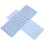 40 Pcs Diy Hand-Painted Tools Palette Water-Based Paint Mixing Tray 1