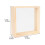 2Pcs Dried Flower Specimen Frame Diy Wooden Display 11