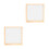 2Pcs Dried Flower Specimen Frame Diy Wooden Display 8