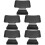 5 Sets Kickstand Motorcycle Trunk Cushion Backrest Pad Breathable 6