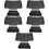 5 Sets Kickstand Motorcycle Trunk Cushion Backrest Pad Breathable 7