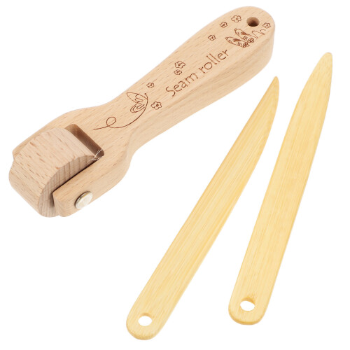 2 Sets Sewing Accessories Wallpaper Seam Roller Edge For Quilting 2