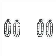 Accesorii pentru motociclete, protecție pentru semnalizatoare, scut protector