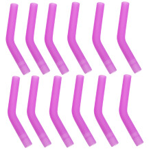 24 Pcs Silicone Straw Tips Reusable For 8mm Metal Stainless Steel