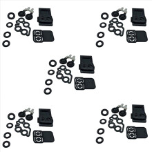 Lot de 2 supports d'antenne robustes M12 de 1,27 cm pour camions, RZR, UTV