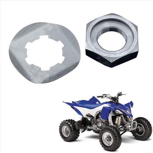 Για Banshee YFZ350 YZF600R FZS Ροδέλα ασφάλισης παξιμαδιού μπροστινού γραναζιού 2