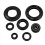 Set complet de garnituri motor Banshee cu kit de garnituri de ulei 6