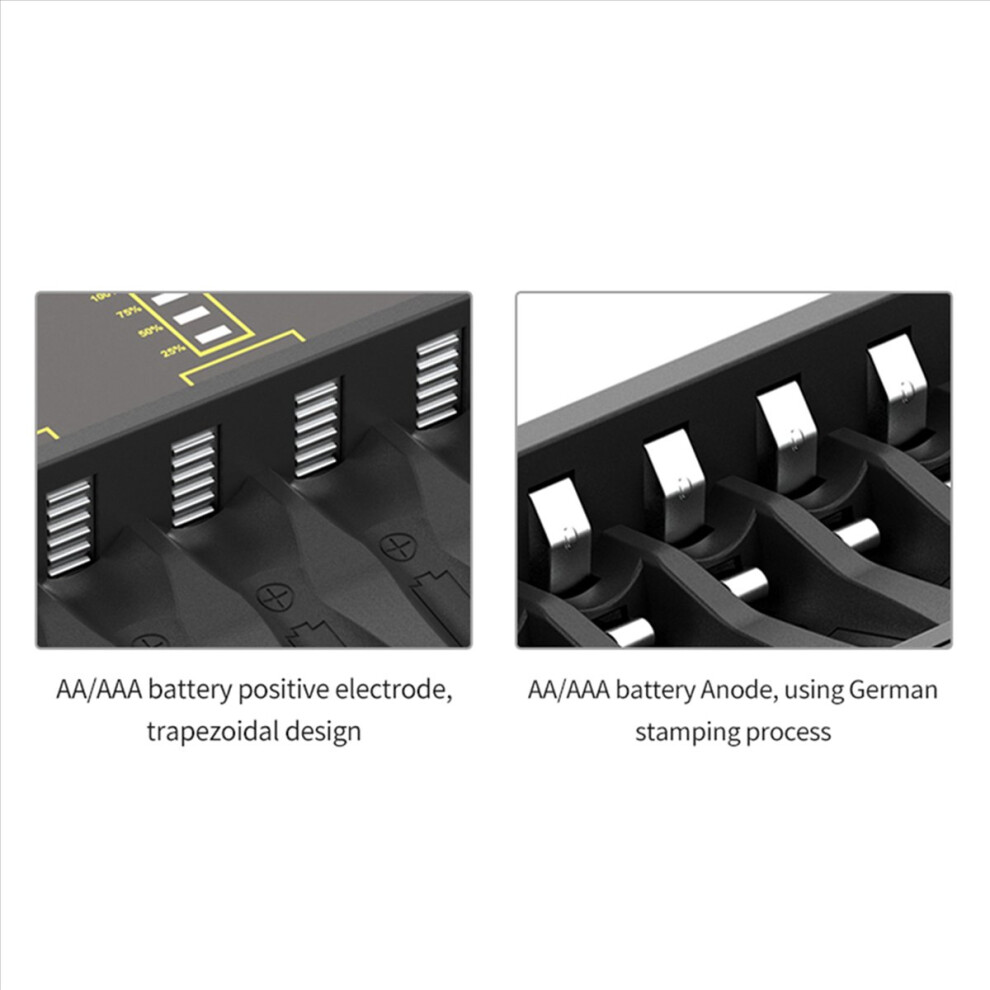 Battery Charger Smart 8-Slot Chargers For Aa/Aaa Nicd Nimh Aa Charger 4712746194122