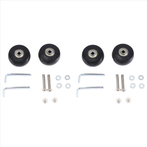 Set de 2 roți de schimb pentru valize, 50 x 24 mm