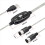 Προσαρμογέας καλωδίου USB MIDI, αρσενικό σε MIDI Din με LED για πληκτρολόγιο 6