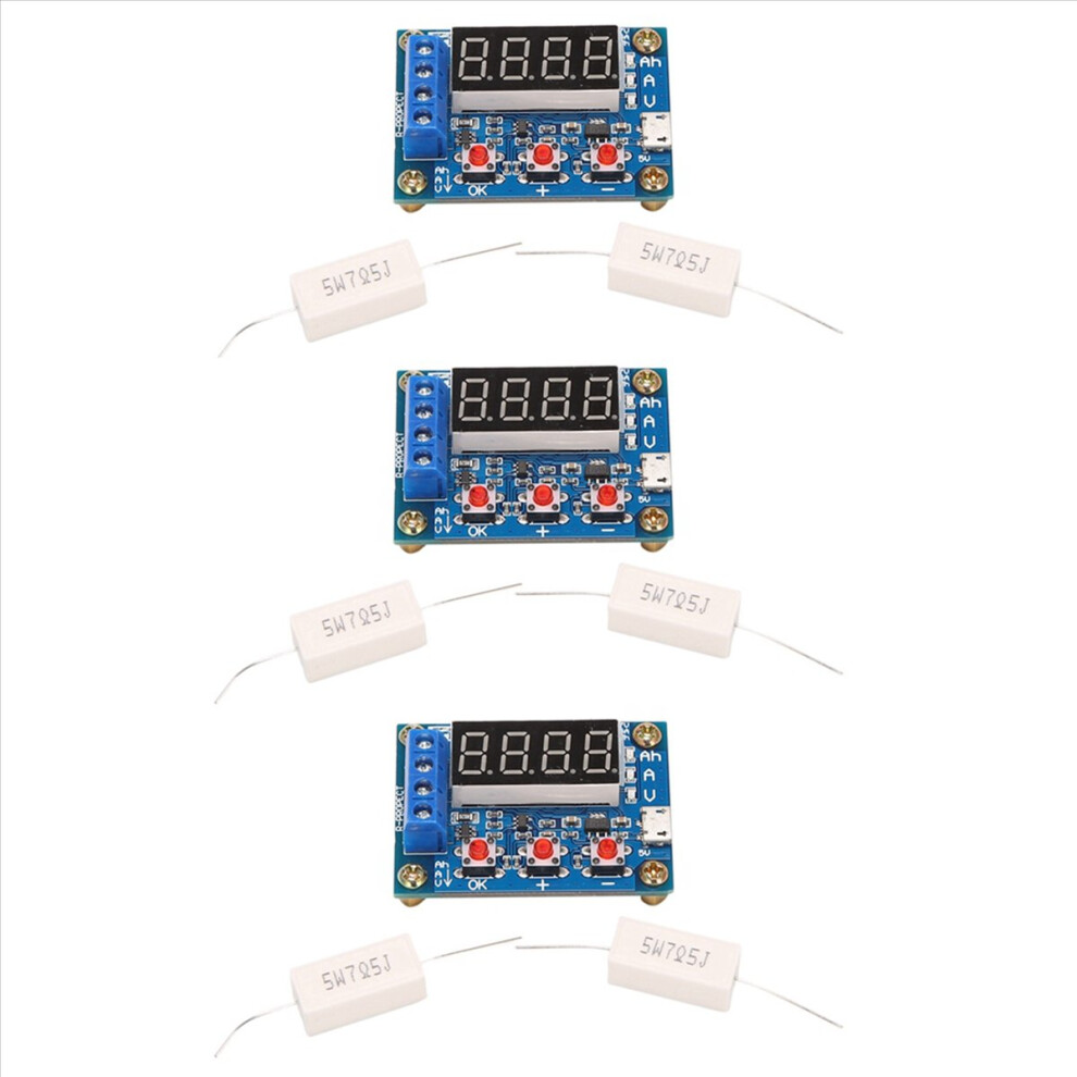 Zb2l3 Battery Tester 18650 Lithium Battery Power Supply Resistance 4851431297042