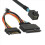 Ενσωματωμένο καλώδιο 12G Mini SAS HD σε U.2 / SFF-8643 σε SFF-8639 0,5M 4