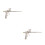 2 Pcs Glue Shooter Household Dispenser Caulking Accessory Silver 9
