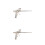 2 Pcs Glue Shooter Household Dispenser Caulking Accessory Silver 3