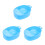 12 Pcs Plastic Double Layer Nail Soaking Bowl For Manicure 9