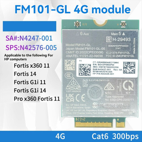 FM101- M.2 4G-modul til 14 X360 G1i 1