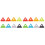 16 Pcs Portable Soccer Cones Multi-Function Agility Disc Cones 7