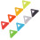 16 Pcs Portable Soccer Cones Multi-Function Agility Disc Cones 6